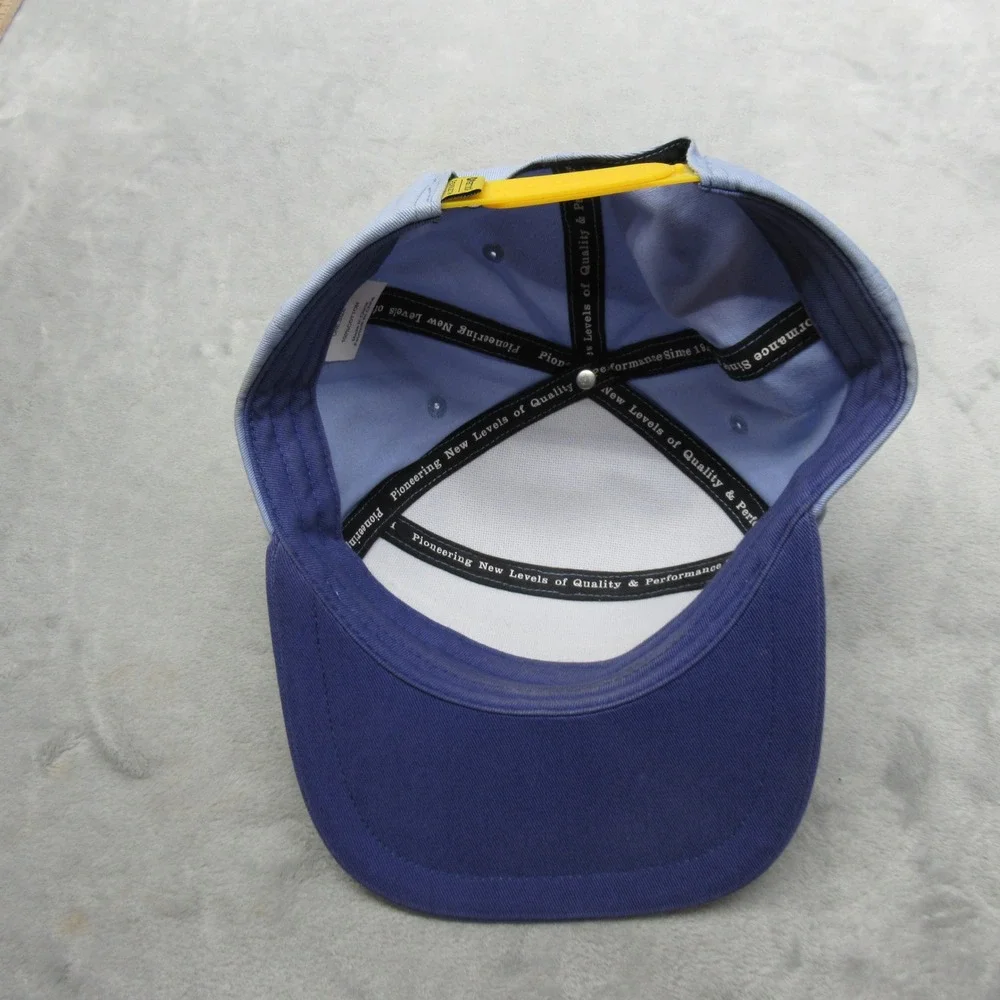 Marmot x Pendleton Cap Hat Unisex One Size Blue Cotton Snap Back Classic 5-Panel